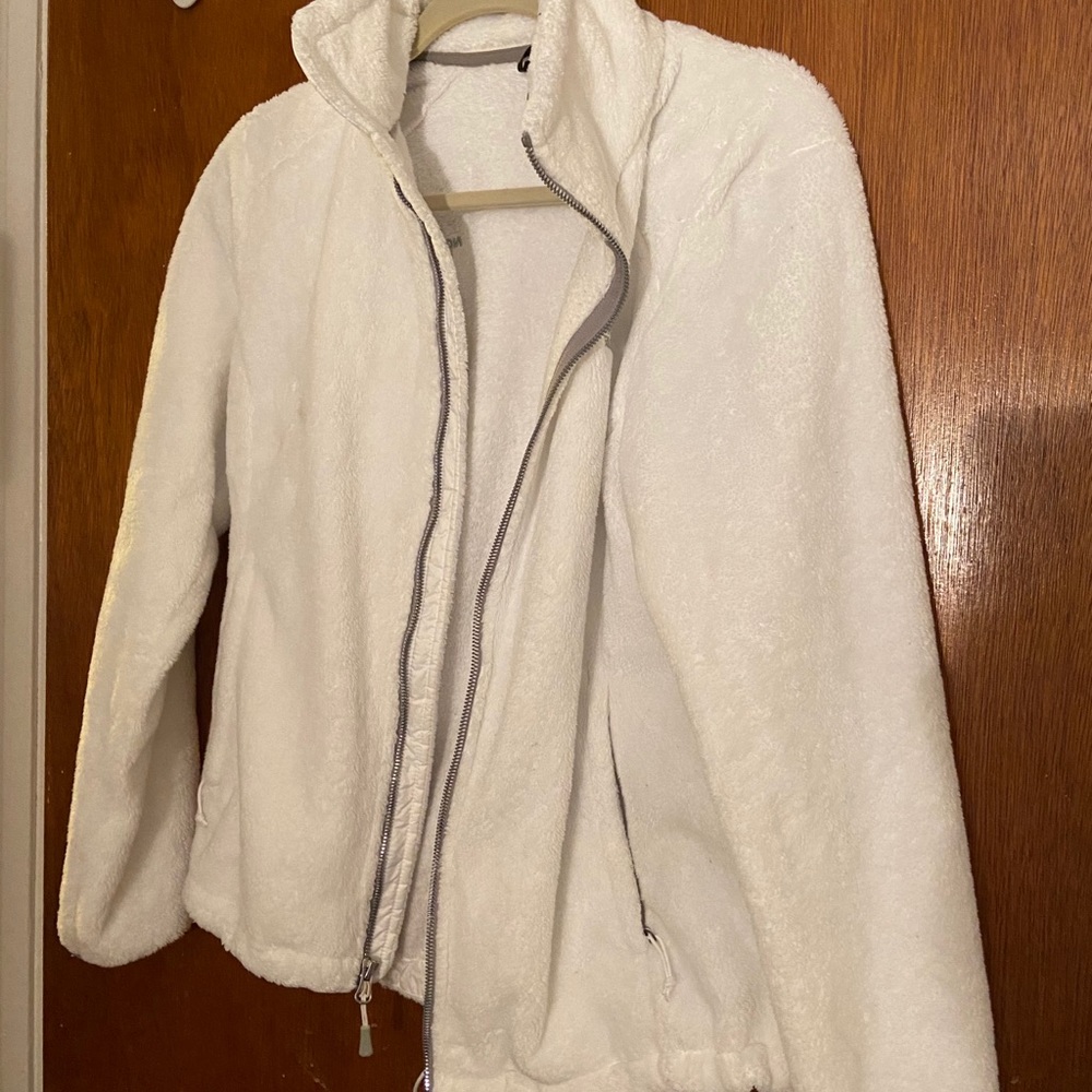 Fluffy North Face Jacket